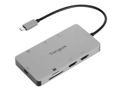 Targus : USB-C UNIVERSAL DUAL HDMI 4K DOCKING STATION 100W