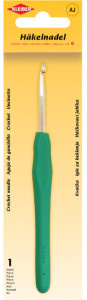 KLEIBER Crochet, taille 2, manche plastique, vert clair