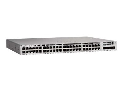 Cisco : CATALYST 9200L 48-PORT PARTIAL POE+ 4 X 1G NW ESSENTIALS