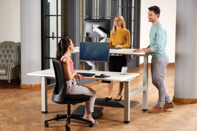 Fellowes Piètement de bureau Cambio Bench, électrique