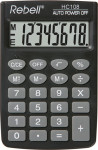 Rebell Calculatrice de poche HC 108, noir
