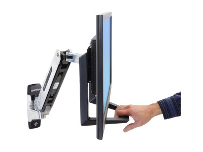 Ergotron : kit SINGLE MONITOR HANDLE E-COAT BLACK