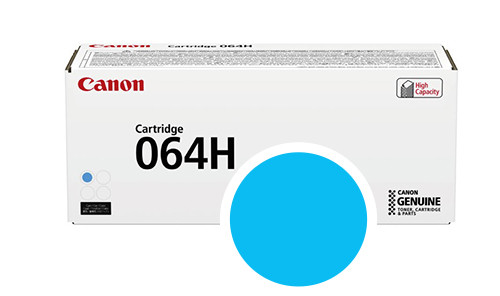 Canon 064 H Toner Cyan Haute Capacité 10400 pages