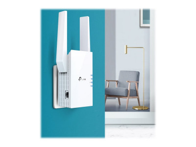 TP-Link : AX1800 WI-FI 6 RANGE EXTENDER 574 MBPS-2.4 GHZ+1201 MBPS-5 GHZ