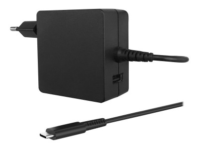 DLH : POWER SUPPLY USB-C 65W 2.1A USB-A PORT 1.8 METER