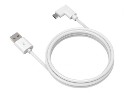 compulocks : 6FTUSB-A TO 90-DEGREE USB-C cable WHITE