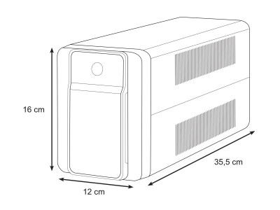 APC BackUPS BX - onduleur line-interactive - 950VA, 230V - prises Françaises