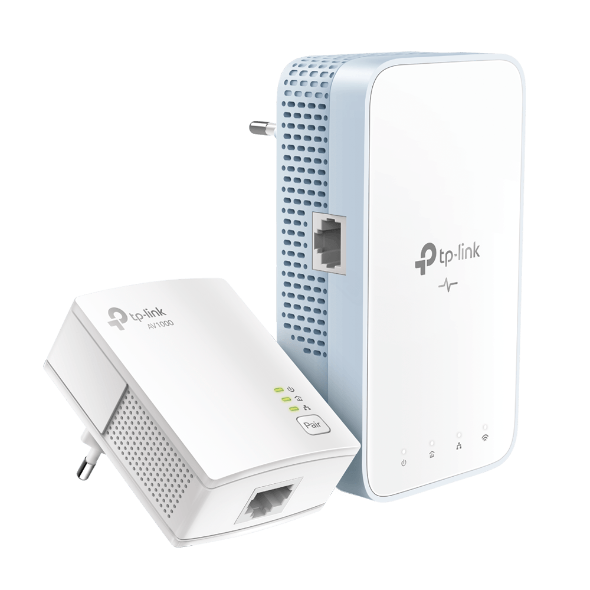 TP-Link : AV1000 GIGABIT POWERLINE AC WI-FI kit 300 MBPS AT 2.4 GHZ +