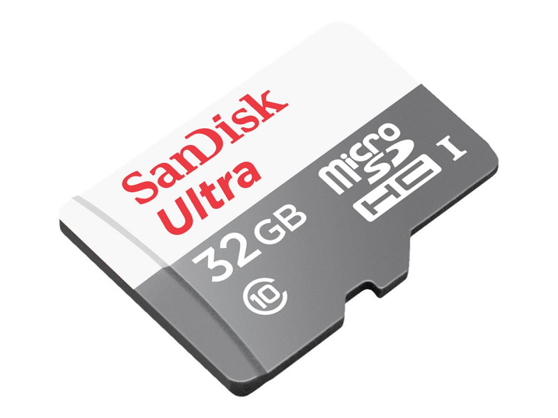 Carte Mémoire SanDisk Ultra Plus MicroSDHC UHS-I 32 Go avec Adaptateur  microSD, microSDHC et microSDXC - Carte mémoire micro SD - Achat & prix