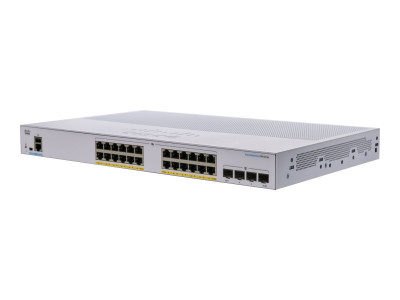 Cisco : CBS250 SMART 24-PORT GE POE 4X1G SFP