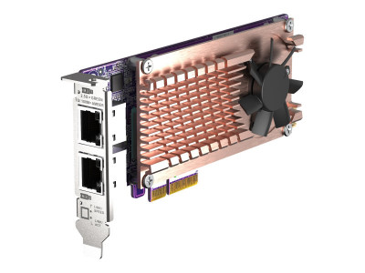 Qnap : 2XPCIE2280M.2SS SLOTSPCIEGEN3X4 2X INTEL I225LM 2.5GBENBASE-PORT