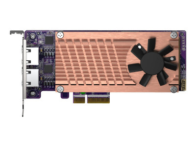 Qnap : 2XPCIE2280M.2SS SLOTSPCIEGEN3X4 2X INTEL I225LM 2.5GBENBASE-PORT