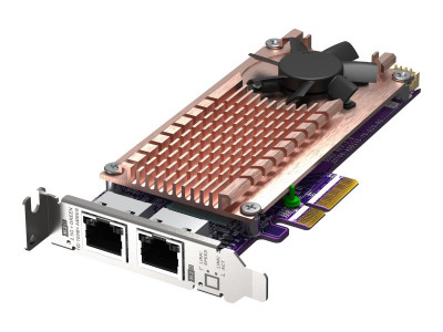 Qnap : 2XPCIE2280M.2SS SLOTSPCIEGEN3X4 2X INTEL I225LM 2.5GBENBASE-PORT