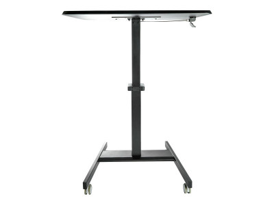 Startech : MOBILE STANDING DESK - PORTABLE SIT STAND ERGONOMIC ROLLING CART