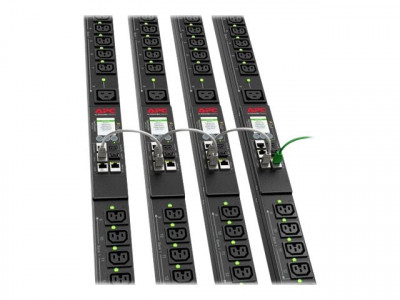 APC : RACK PDU 9000 SWITCHED ZEROU 16A 230V C13 C19 IEC309 CORD