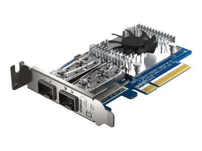 Qnap : 2 PORT SFP28 25GBE NW EXP card LOWPROFILE FORMFACT PCIEGEN4 X8