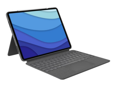 Logitech : COMBO TOUCH IPAD PRO12.9IN 5.G OXFORD GREY - DEU