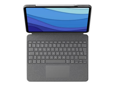 Logitech : COMBO TOUCH IPAD PRO12.9IN 5.G OXFORD GREY - DEU