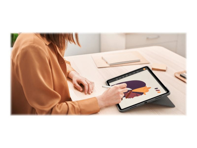 Logitech : COMBO TOUCH IPAD PRO12.9IN 5.G OXFORD GREY - DEU