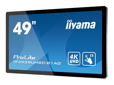 Iiyama : 49 PCAP ANTI-GLARE BEZEL FREE 15-POINTS TOUCH SCREEN 3840
