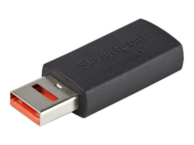 Startech : SECURE CHARGE USB data BLOCKER- USB-A M pour POWER-only ADAPTER