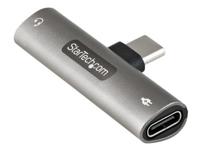 Startech : USB C AUDIO + CHARGE ADAPTER 3.5MM HEADSET JACK + PD CHARGING