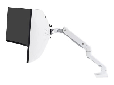 Ergotron : HX DESK MONITOR ARM avec HD PIVOT WHITE