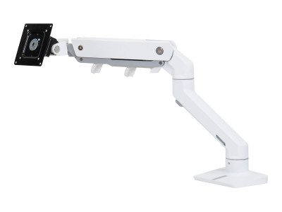 Ergotron : HX DESK MONITOR ARM avec HD PIVOT WHITE