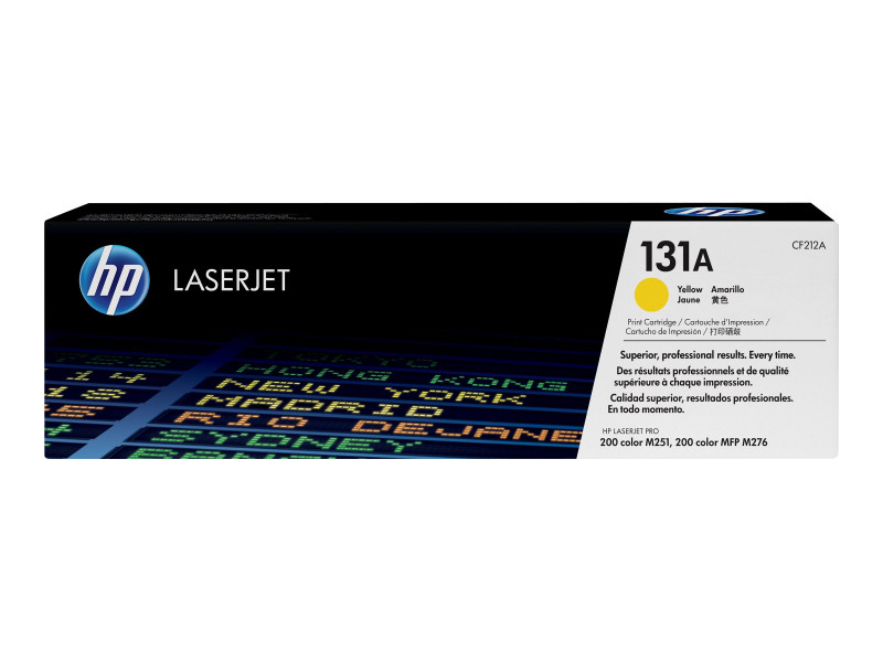 HP cartouche toner 131A Jaune Jaune LaserJet