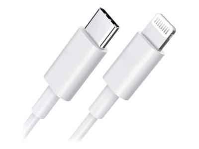 DLH : USB-C cable TO APPLE LIGHTNING CERTIFIED MFI 1M 3.25A/65W MAX