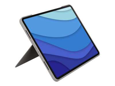 Logitech : COMBO TOUCH F.IPADPRO12.9-INCH 5TH GEN. - SAND - FRA - MEDIT