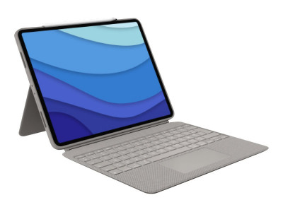 Logitech : COMBO TOUCH F.IPADPRO12.9-INCH 5TH GEN. - SAND - FRA - MEDIT