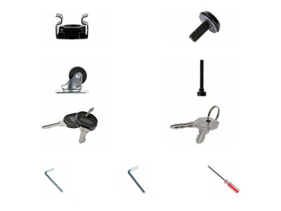 Startech : 15U SERVER RACK CABINET INCLUDES CASTERS LEVELING FEET