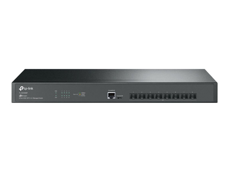 TP-Link : 8-PORT 10GE SFP+ SWITCH MANAGED