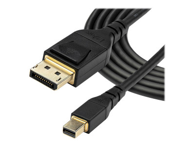 Startech : 2M MINI DP TO DISPLAYPORT 1.4 - 8K 60HZ VESA CERTIFIED cable