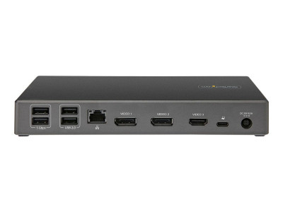 Startech : USB C DOCK - TRIPLE 4K MONITOR 2XDP/HDMI 100W PD/USB (10GBPS)