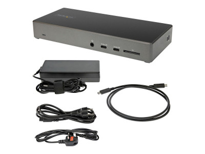 Startech : USB C DOCK - TRIPLE 4K MONITOR 2XDP/HDMI 100W PD/USB (10GBPS)