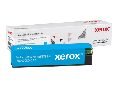 Xerox : cartouche encre CYAN compatible pour HP PAGEWIDE F6T81AE HP PAGEWIDE PRO 452 / 477