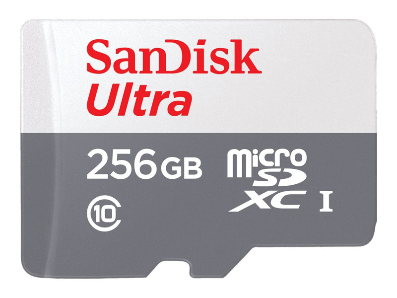 SANDISK : 256GB SANDISK ULTRA MICROSDXC SD ADAPTER 100MB/S CLASS