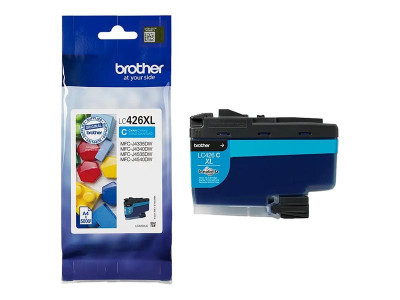 Brother LC426XLC Cartouche d'encre à rendement élevé Cyan pour MFC-J4335DWXL, MFC-J4340DW