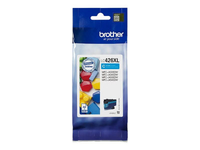 Brother LC426XLC Cartouche d'encre à rendement élevé Cyan pour MFC-J4335DWXL, MFC-J4340DW