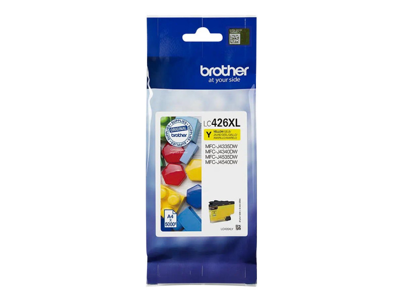 Brother LC426XLY Cartouche d'encre À rendement élevé Jaune pour MFC-J4335DWXL, MFC-J4340DW