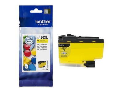 Brother LC426XLY Cartouche d'encre À rendement élevé Jaune pour MFC-J4335DWXL, MFC-J4340DW