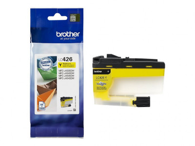 Brother LC426Y Cartouche d'encre Jaune pour MFC-J4335DWXL, MFC-J4340DW