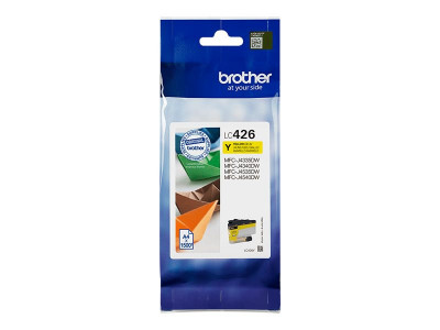 Brother LC426Y Cartouche d'encre Jaune pour MFC-J4335DWXL, MFC-J4340DW