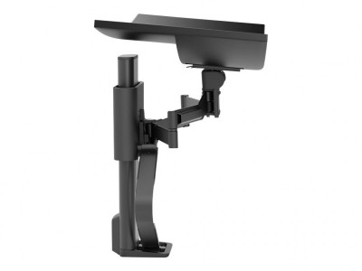 Ergotron : TRACE SINGLE MONITOR PANEL CLAMP MATTE BLACK