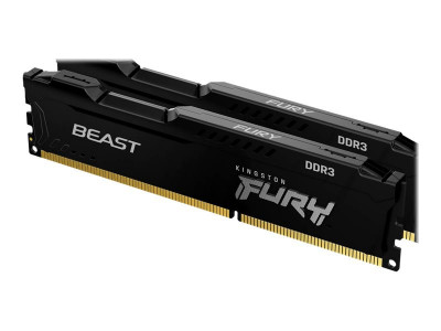 Kingston : 4GB DDR4-2666MHZ CL16 DIMM FURY BEAST BLACK