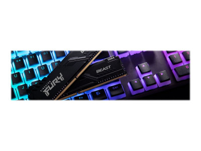 Kingston : 16GB DDR4-3200MHZ CL16 DIMM (kit OF 2) FURY BEAST BLACK