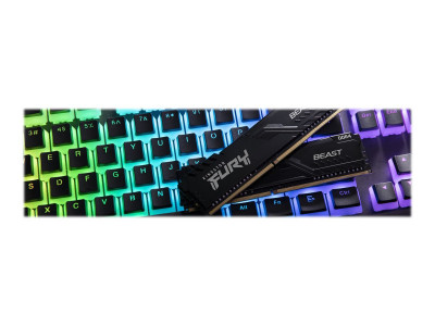 Kingston : 16GB DDR4-3200MHZ CL16 DIMM (kit OF 2) FURY BEAST BLACK