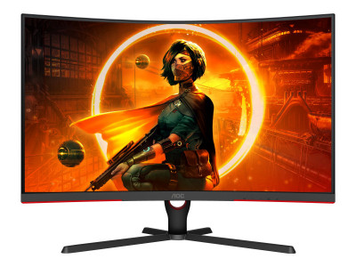 AOC : 32IN 16:9 1920X1080 165HZ VA DP HDMI 5WX2